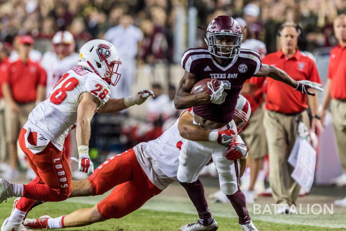 The Texas A&M football team will return to action on Saturday, Sept. 18 where they will take on the 2-0 University of New Mexico Lobos. The Aggies will look to rebound after a rocky offensive game against Colorado on Saturday, Sept. 11. 