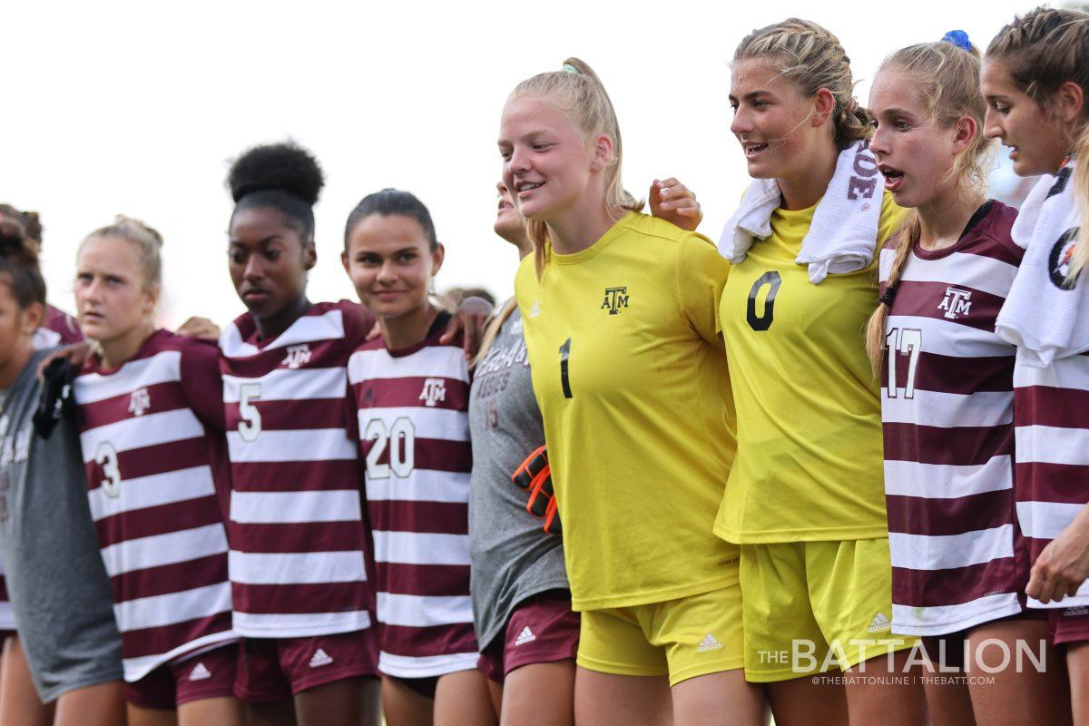The Texas A&M soccer team secured their fourth win of the season on Wednesday, Sept. 8, defeating Southern University 5-0. 