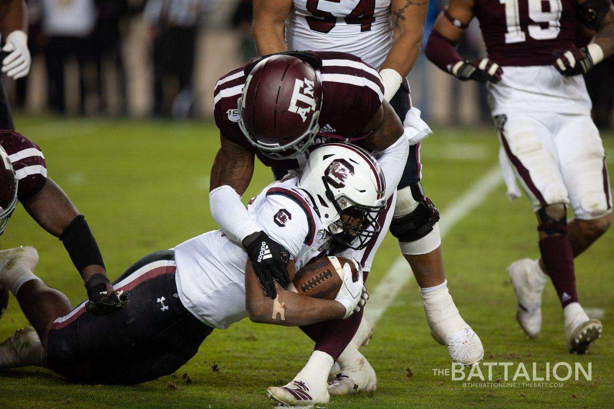 The Aggie defense has totaled eight turnovers this season.