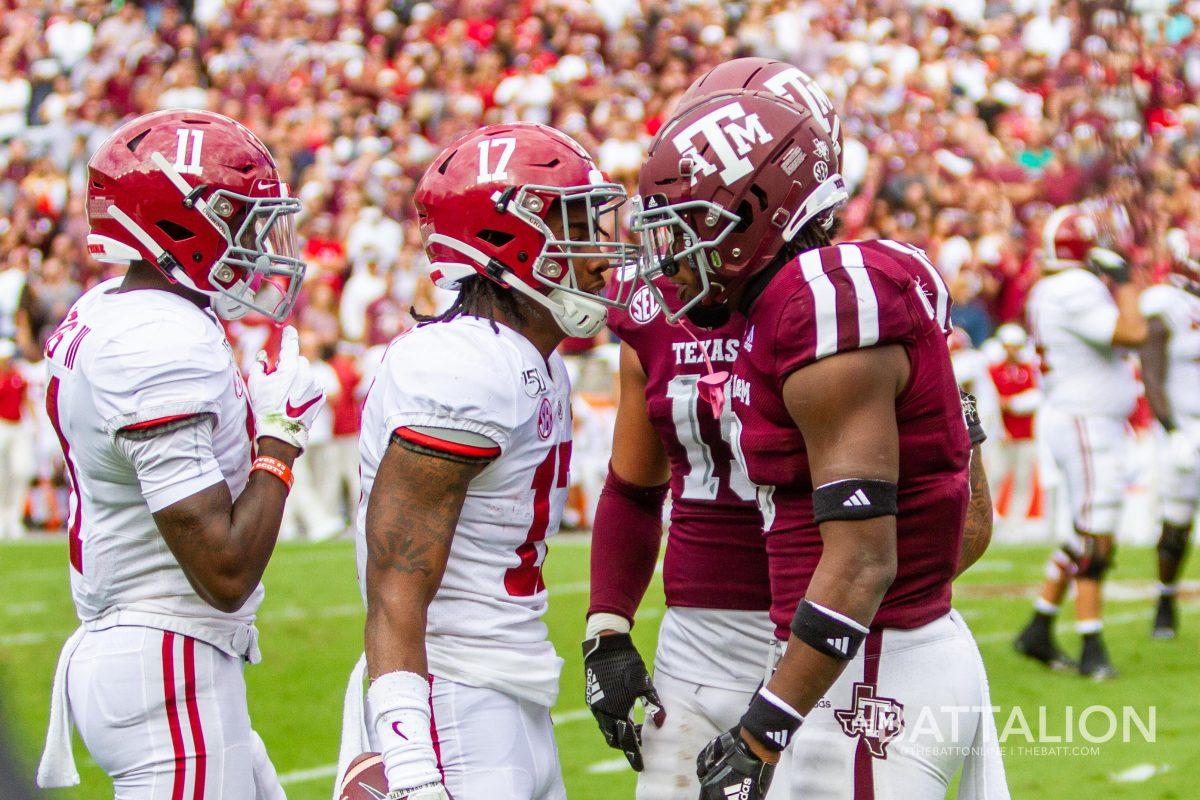 Texas A&amp;M's sold out game against No. 1 Alabama threatens to result in an unheard of three game losing streak for the Aggies.&#160;