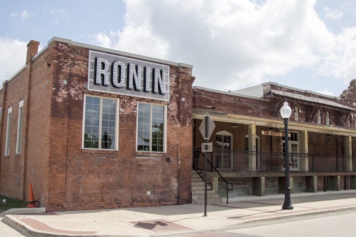 Food served at Ronin Restaurant travels just seven miles between harvest at local farm and service to customers.