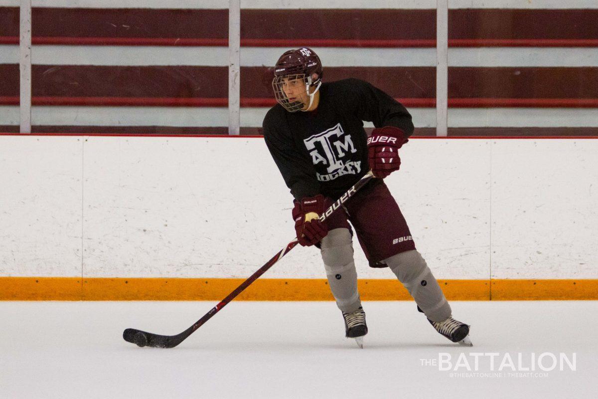 The Texas A&M Ice Hockey team began their 2021-2022 season on Friday, Sept. 3 in the Maroon vs. White game. 