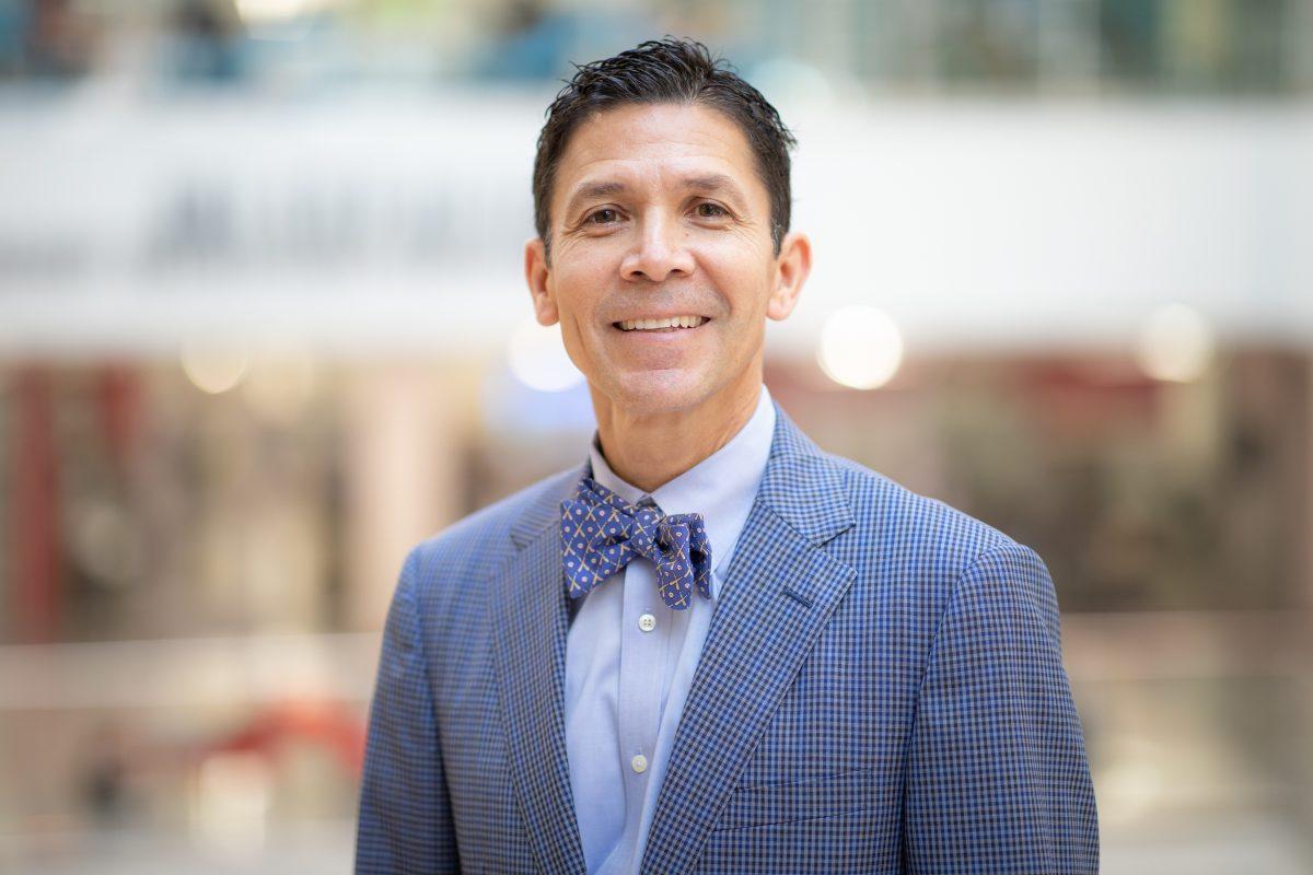 Former graduate student John E. Hurtado took over the role of interim vice chancellor and dean of engineering on June 1. 