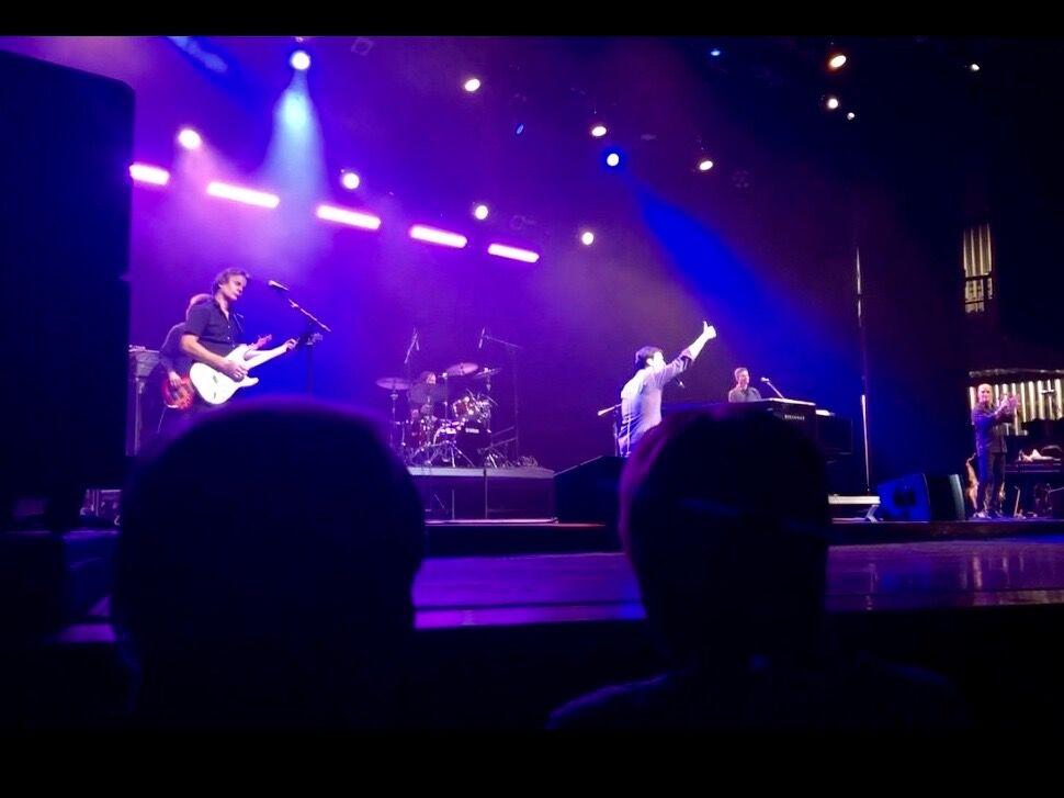 Michael+Cavanaugh+performing+in+Rudder+Auditorium+on+Oct.+20.