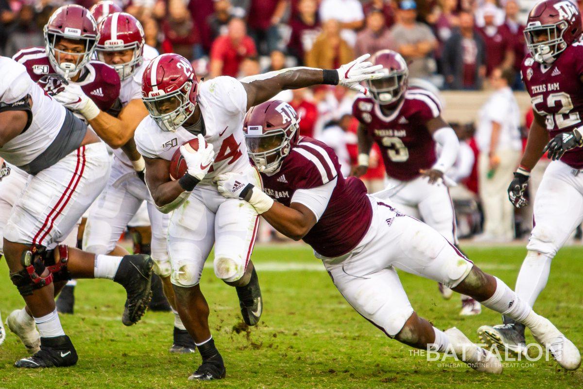 With the third SEC matchup for the Aggies set for Saturday, Oct. 9, the Aggies will be tested defensively against a strong Alabama running and passing game. 