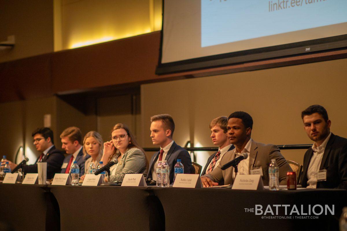 Eight Student Body President candidates gathered at 6 p.m. on Saturday, Feb. 26 at the SBP Candidates Town Hall on Diversity, Equity, Inclusion, and Accessibility. 