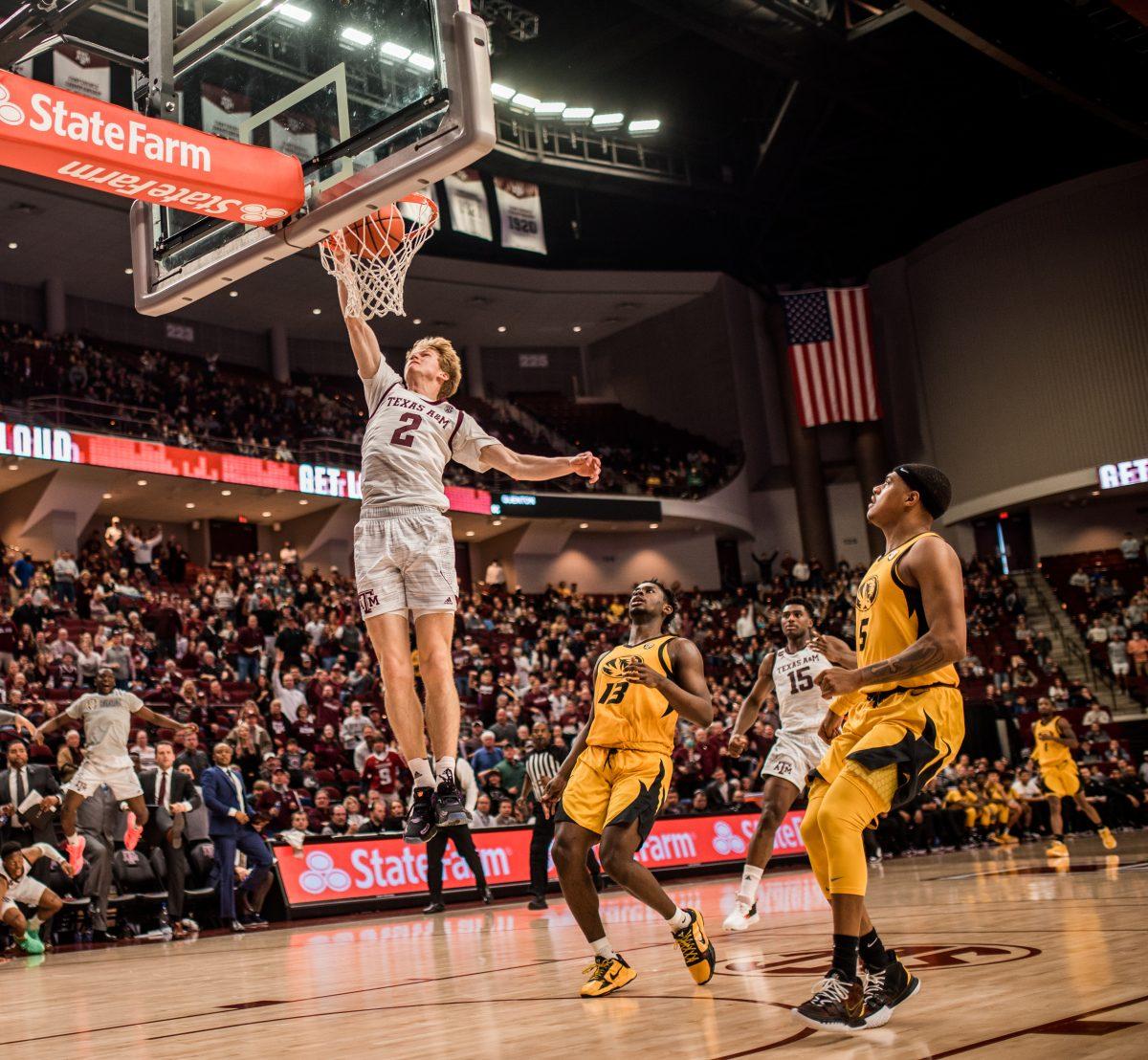 Sophomore&#160;Hayden Hefner&#160;shoots a layup.&#160;