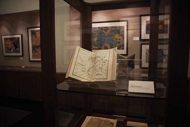 Dozens of fantastical maps of lands ranging from Middle Earth to Westeros are now on display at Cushing Library. 