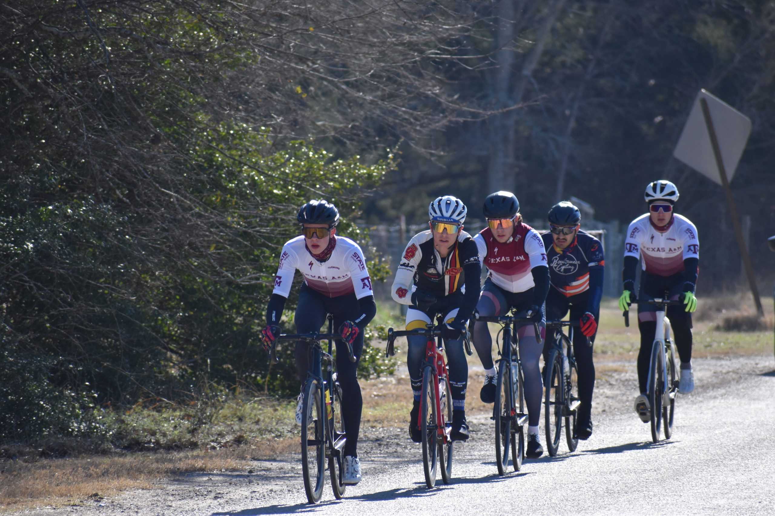 Cycling team hosts first competition of season