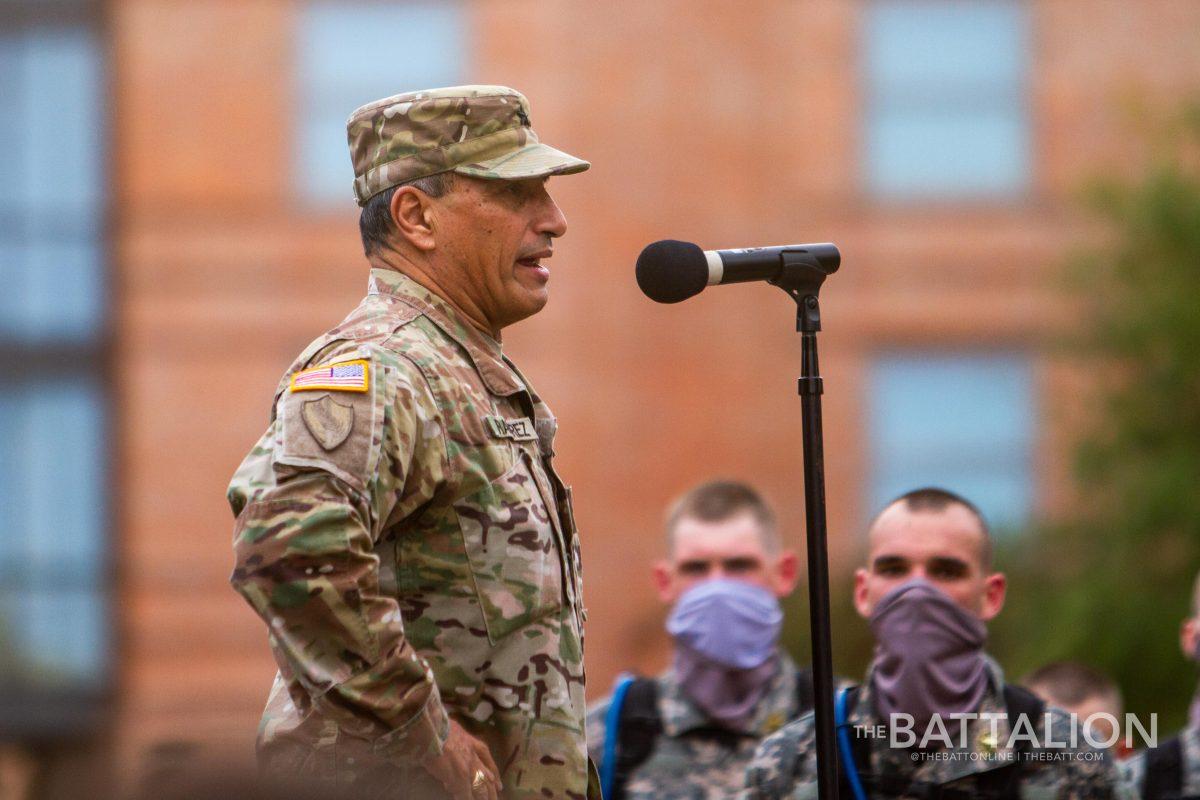 Gen. Joe Ramirez, former Commandant of the Corps of Cadets, transitioned into the role of Vice President for Student Affairs in June of 2021.