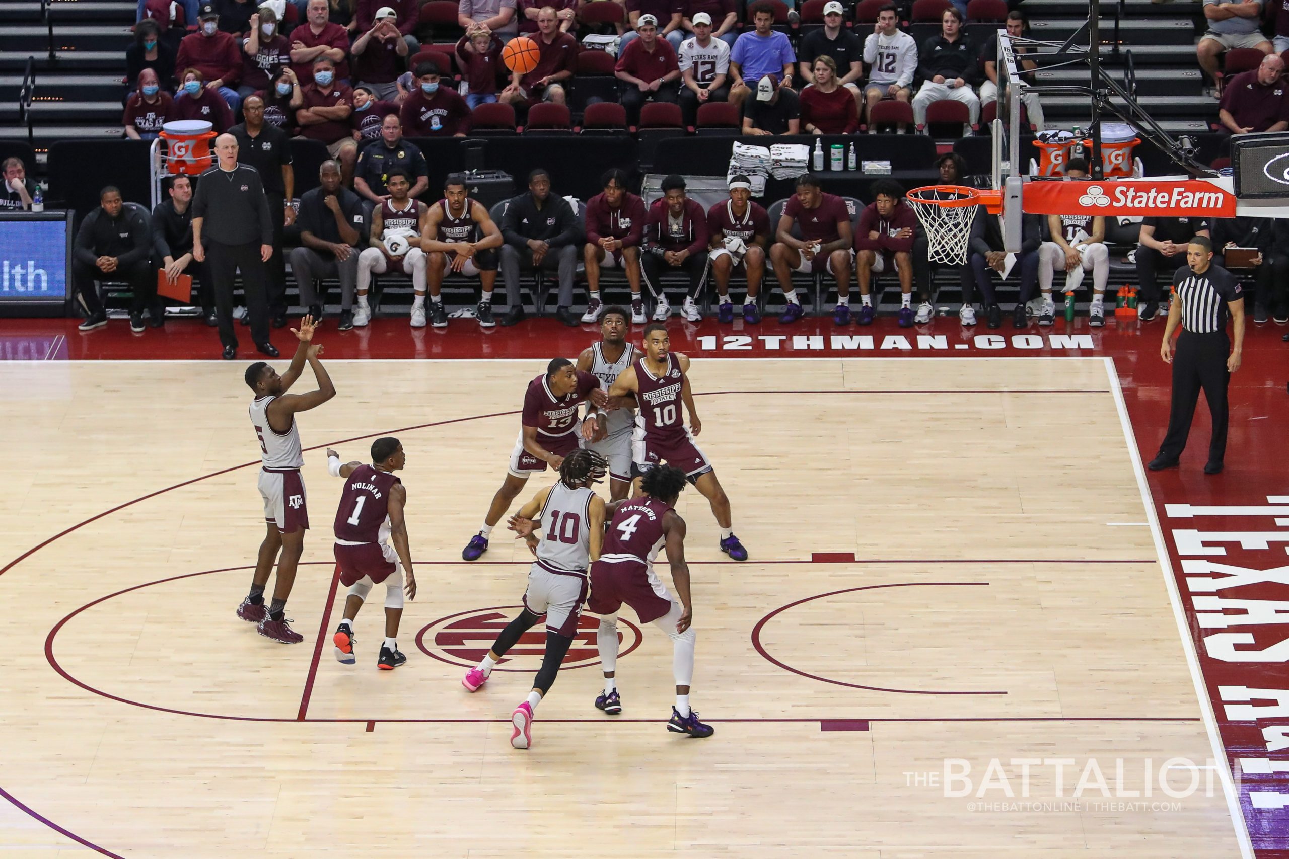 GALLERY: Men's Basketball vs. Mississippi State