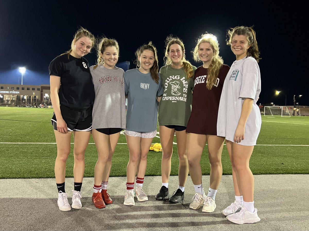 CSTAT FC, Rachel Johnson, Carley Deuel, Taylor Deuel, Lauren Hanik, Reagan Bethke, Olivia Riechman, lost the first game of the season Thursday night at Penberthy fields after an earlier forfeit in the competitive intramural women&#8217;s soccer league.