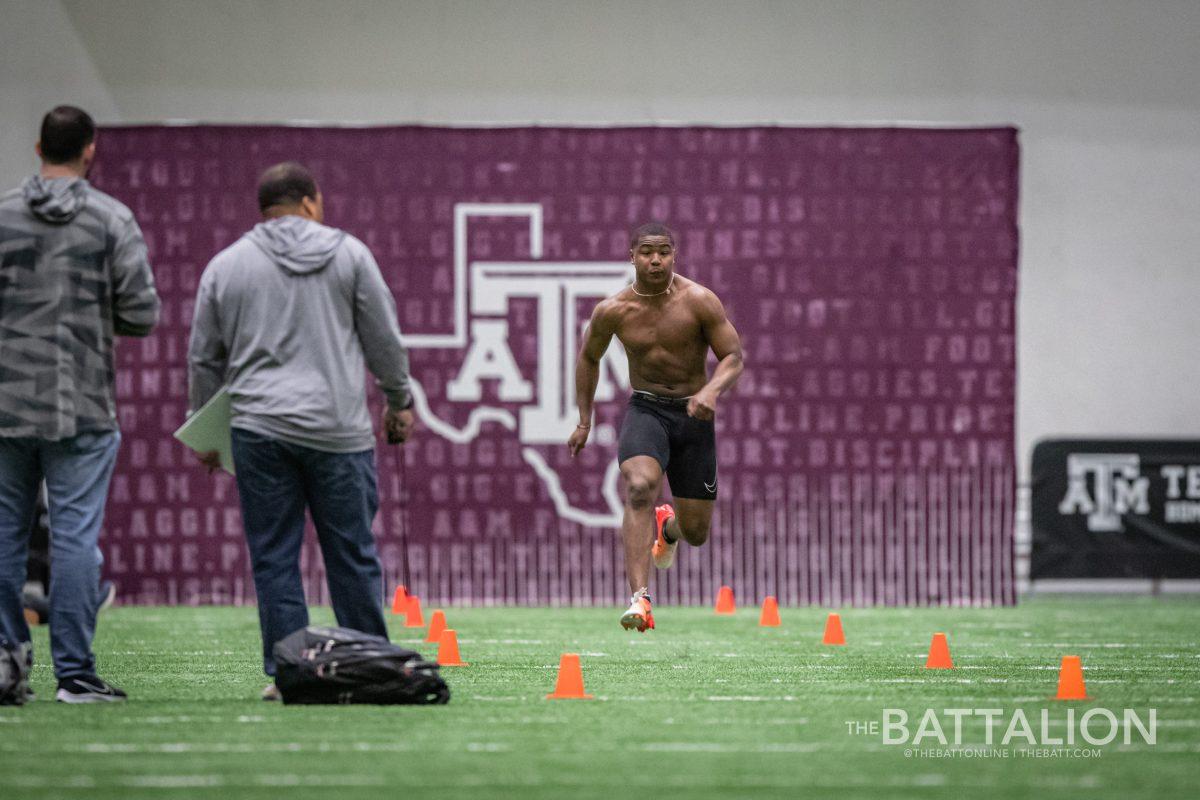 Junior running back Isaiah Spiller ran for over 1,000 rushing yards in multiple seasons with the Texas A&amp;M.