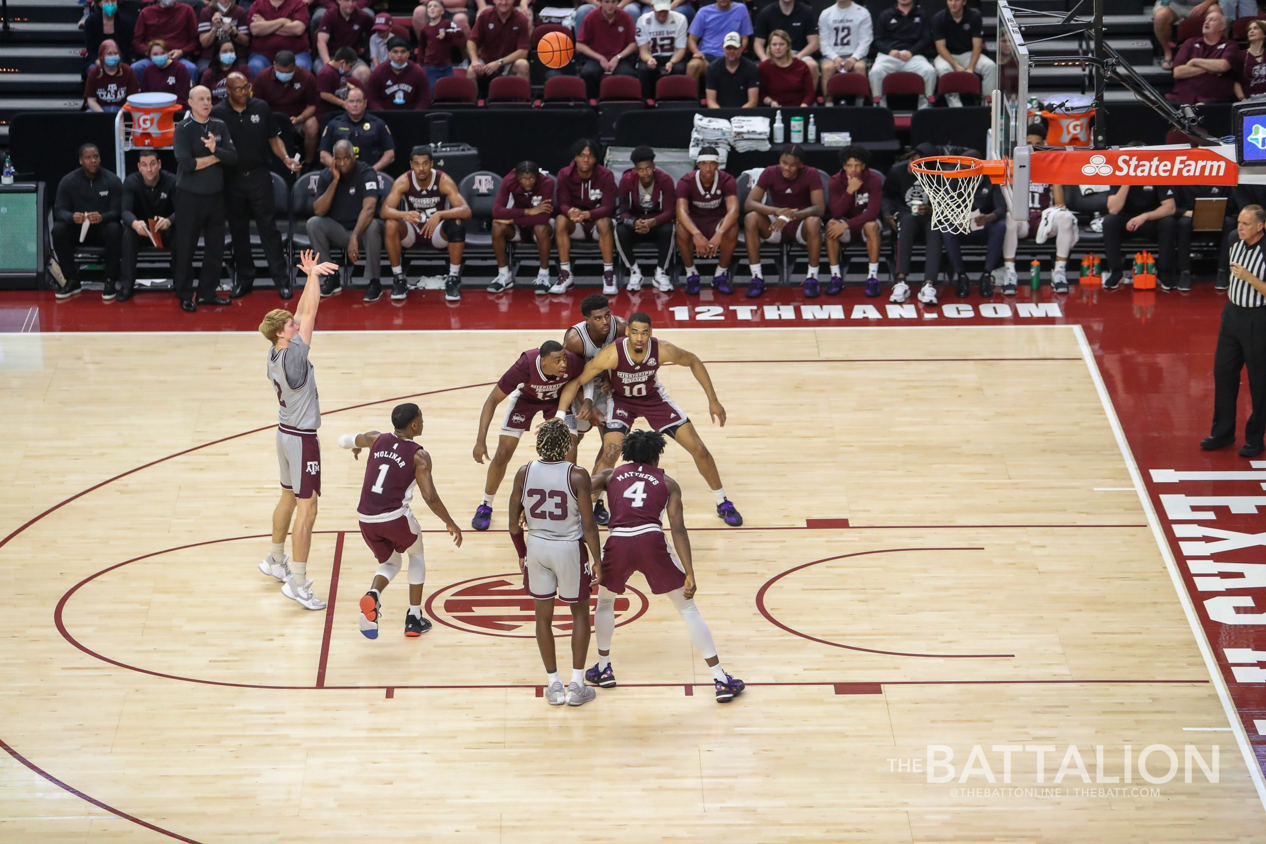 GALLERY: Men's Basketball vs. Mississippi State