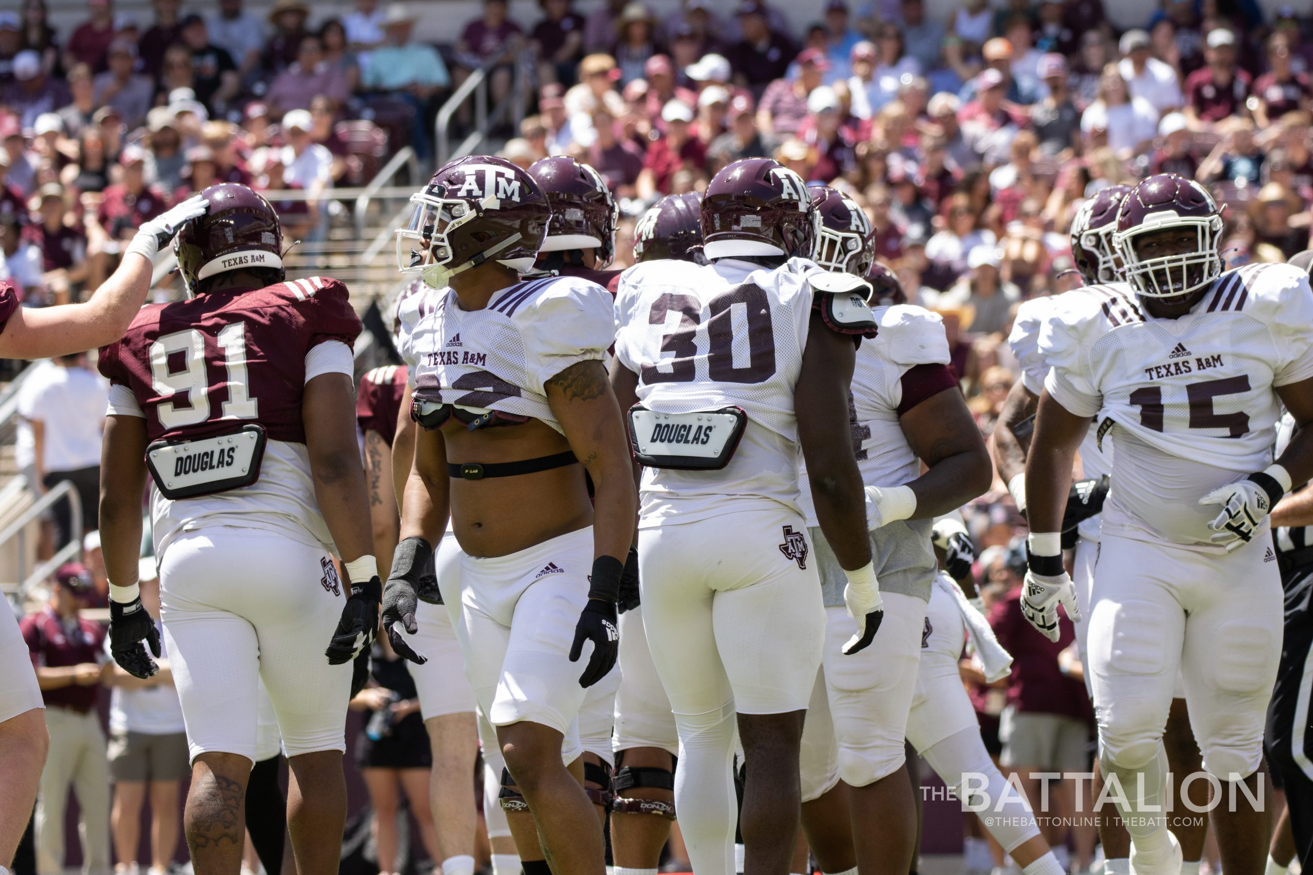 GALLERY: Football vs. Maroon and White