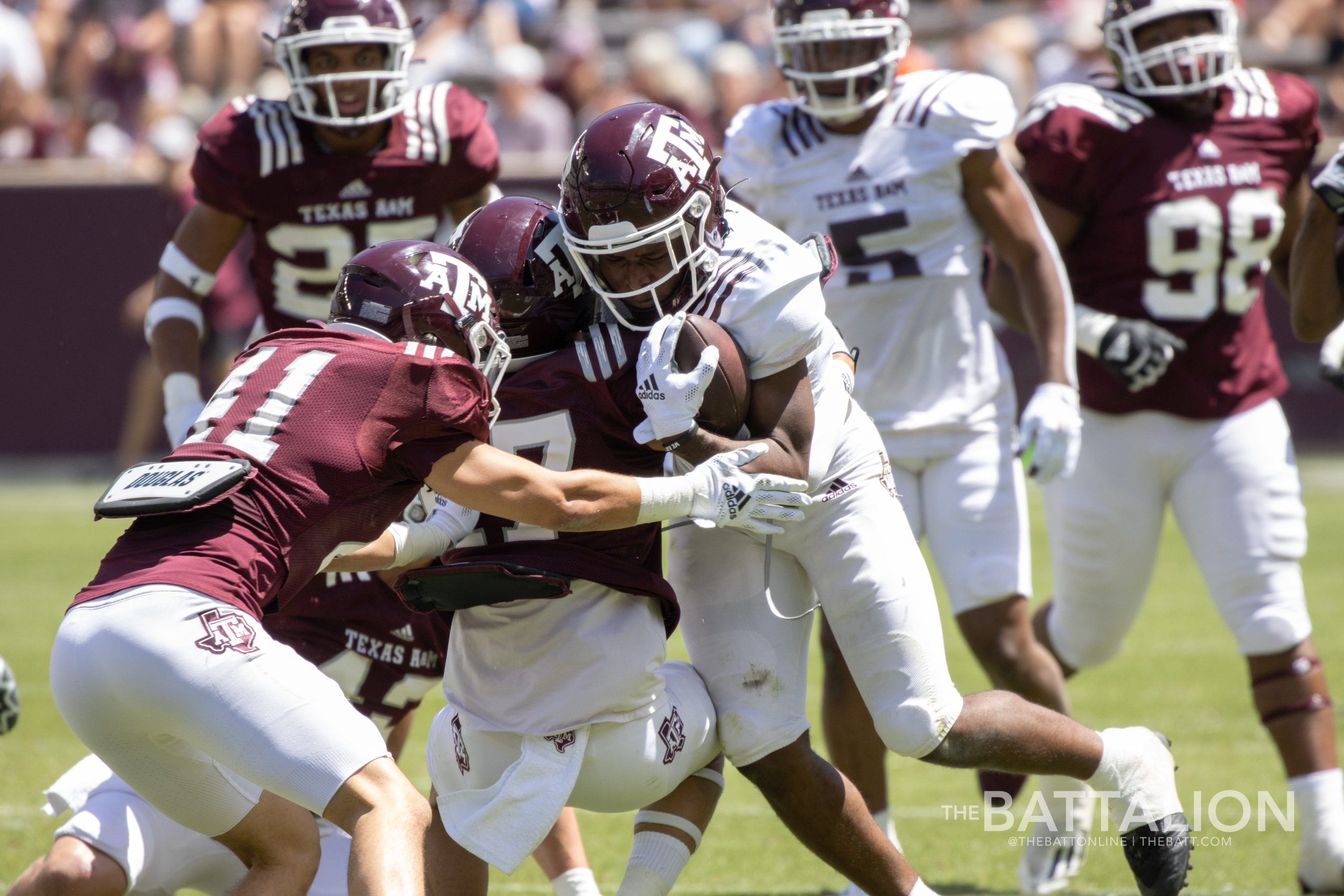 GALLERY: Football vs. Maroon and White