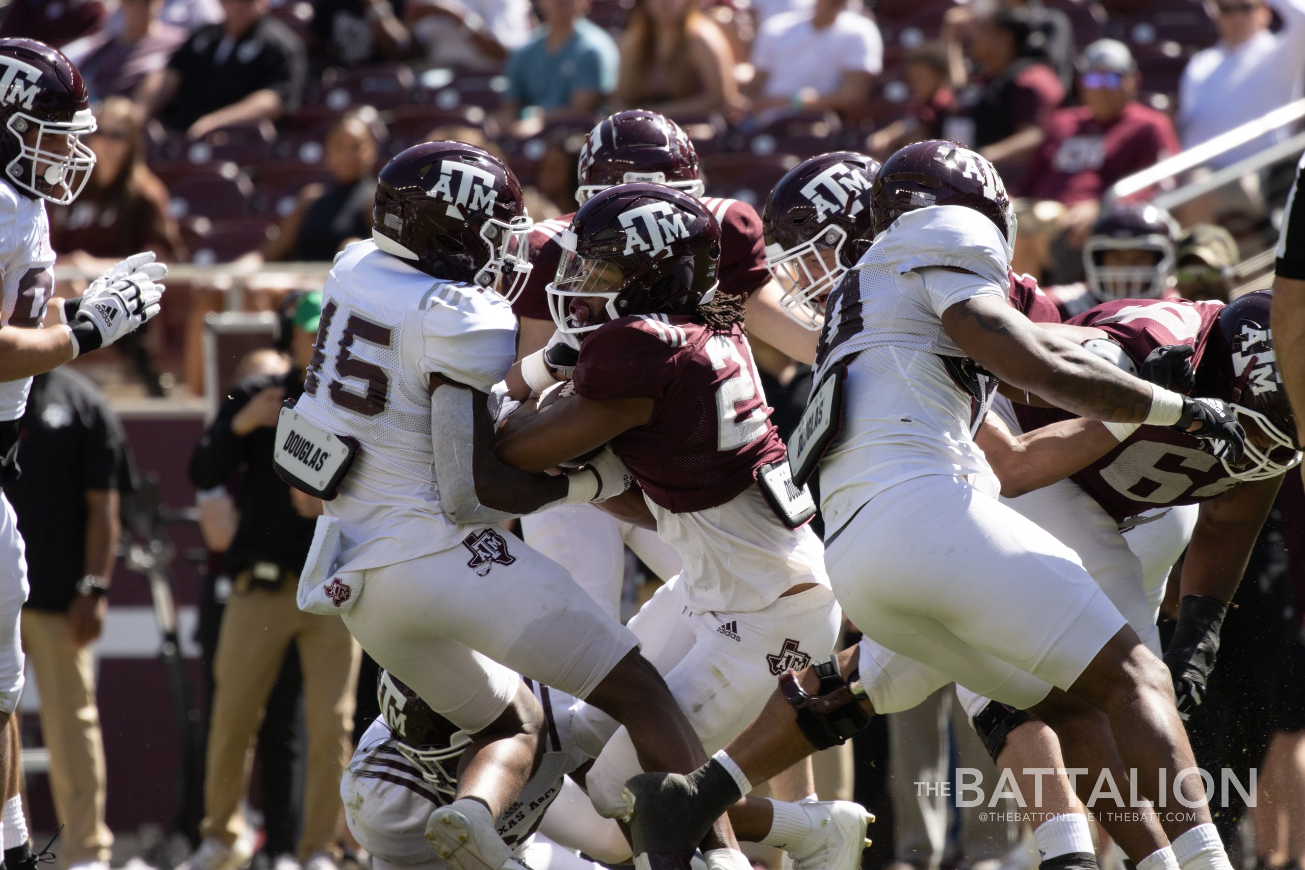 GALLERY: Football vs. Maroon and White