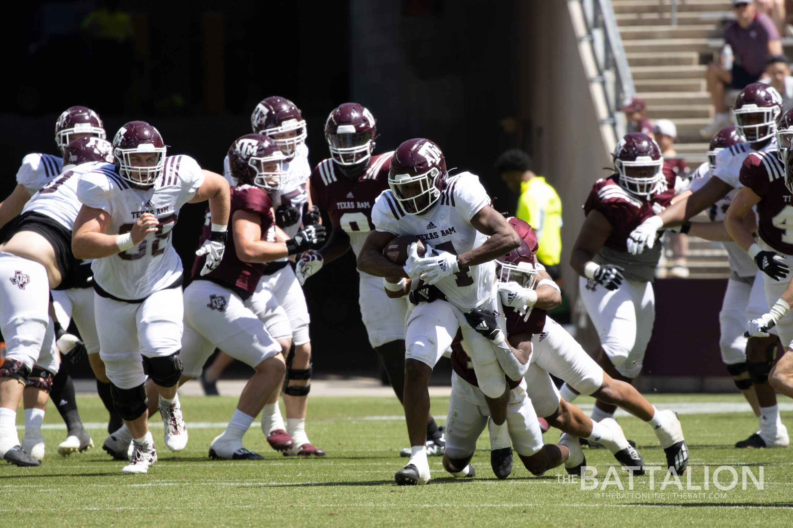 GALLERY: Football vs. Maroon and White