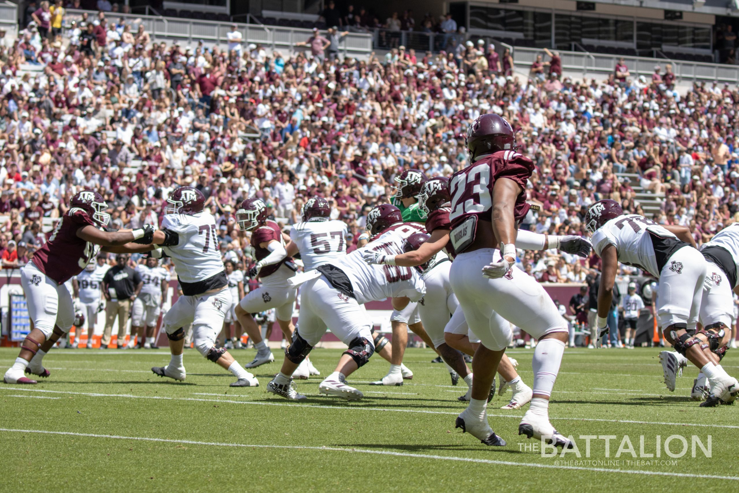 GALLERY: Football vs. Maroon and White