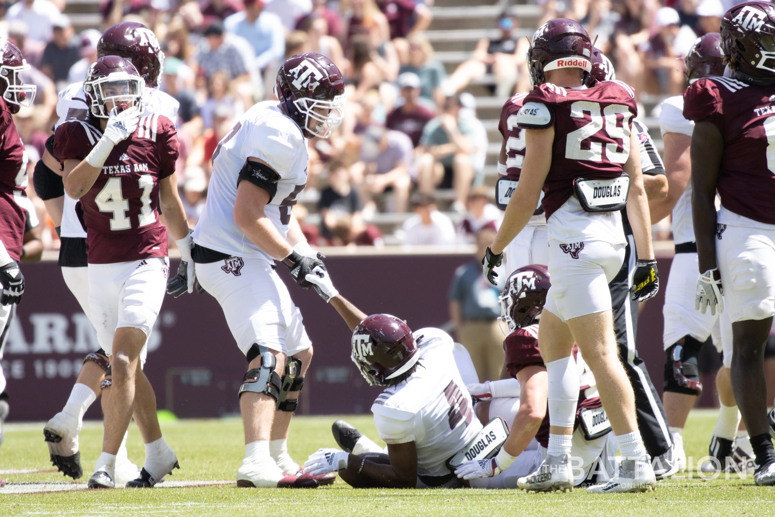 GALLERY: Football vs. Maroon and White