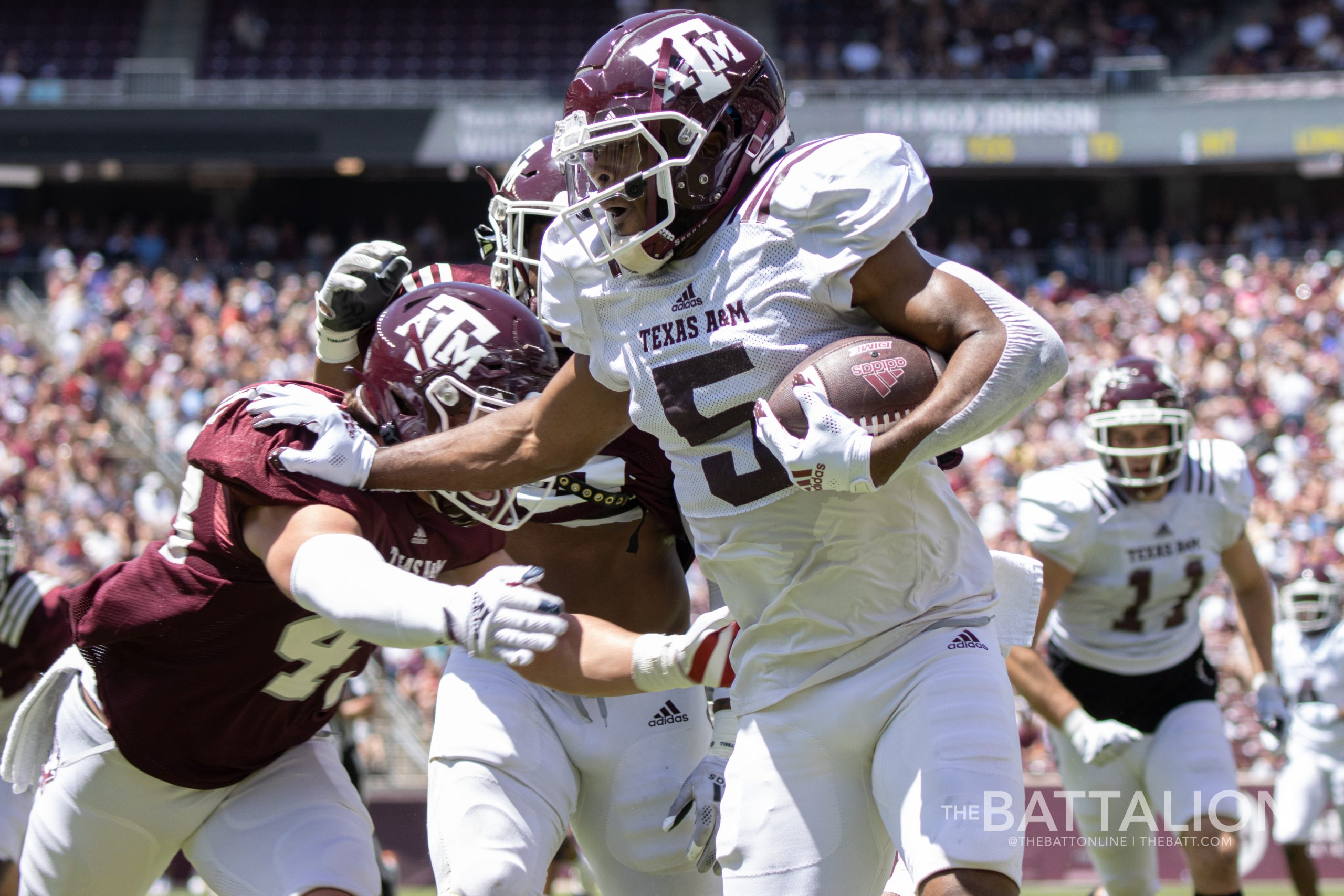 GALLERY: Football vs. Maroon and White