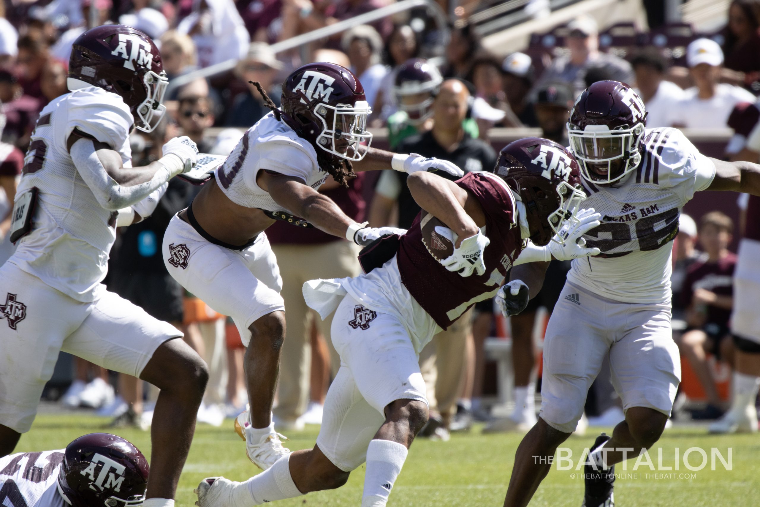 GALLERY: Football vs. Maroon and White