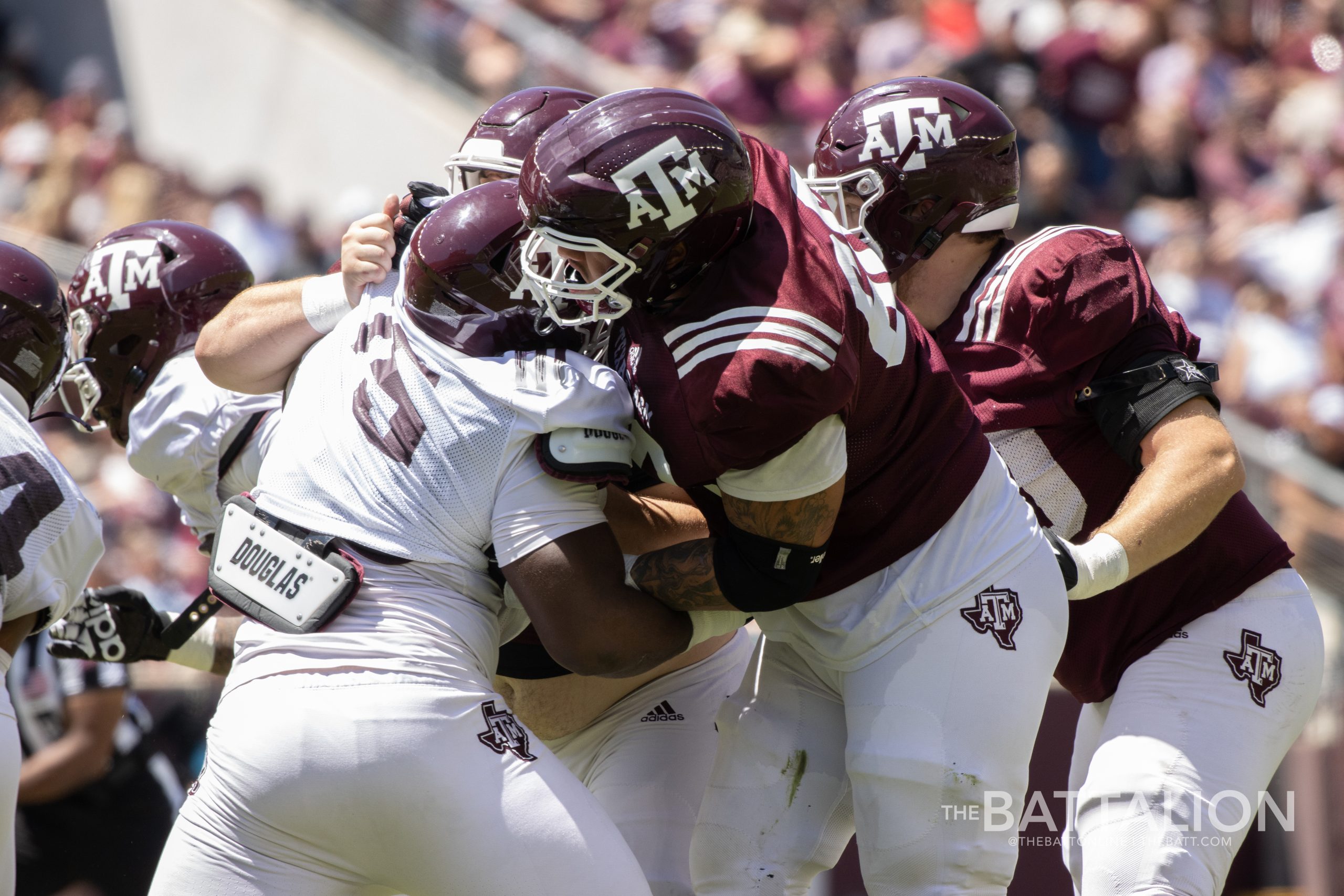 GALLERY: Football vs. Maroon and White