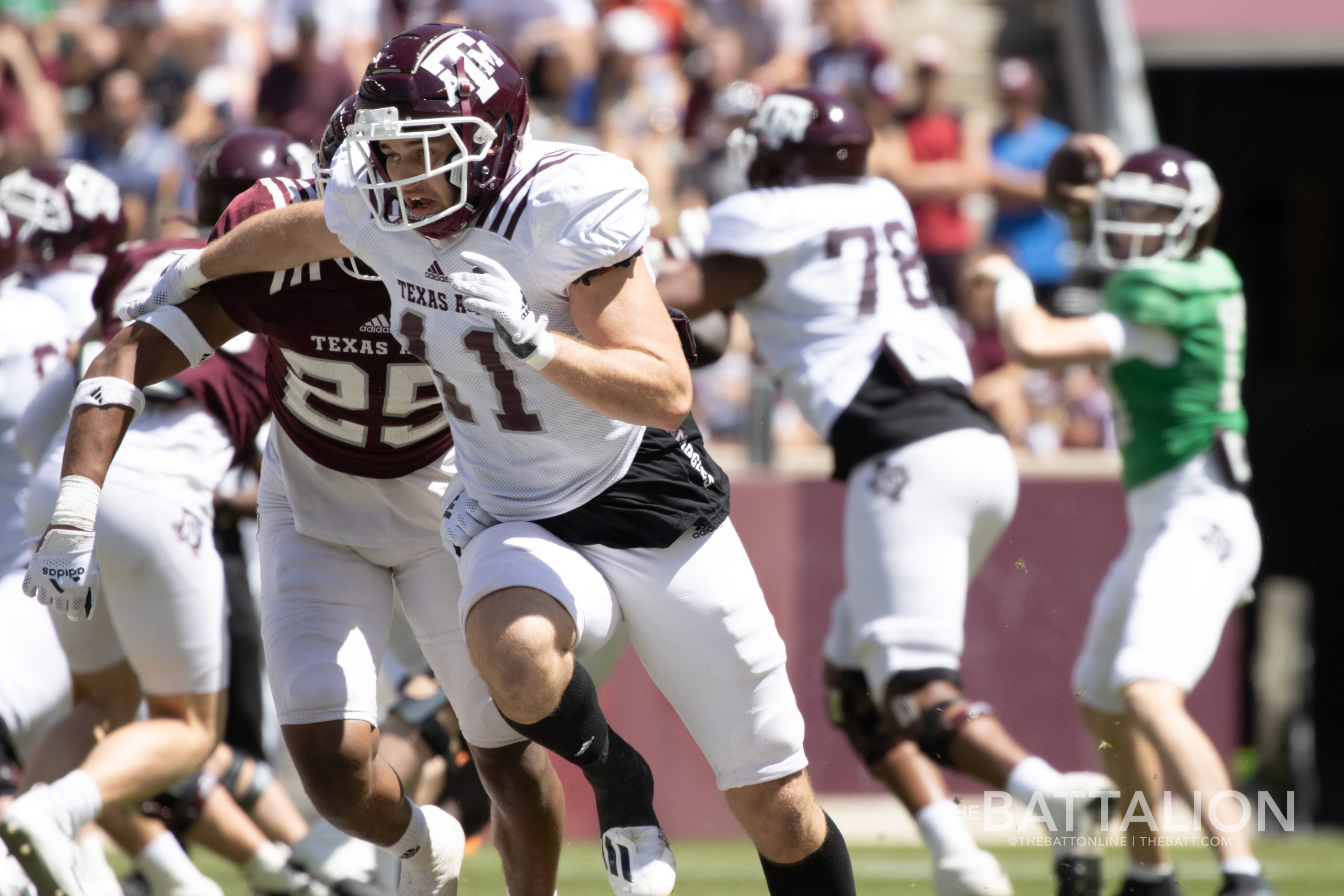 GALLERY: Football vs. Maroon and White