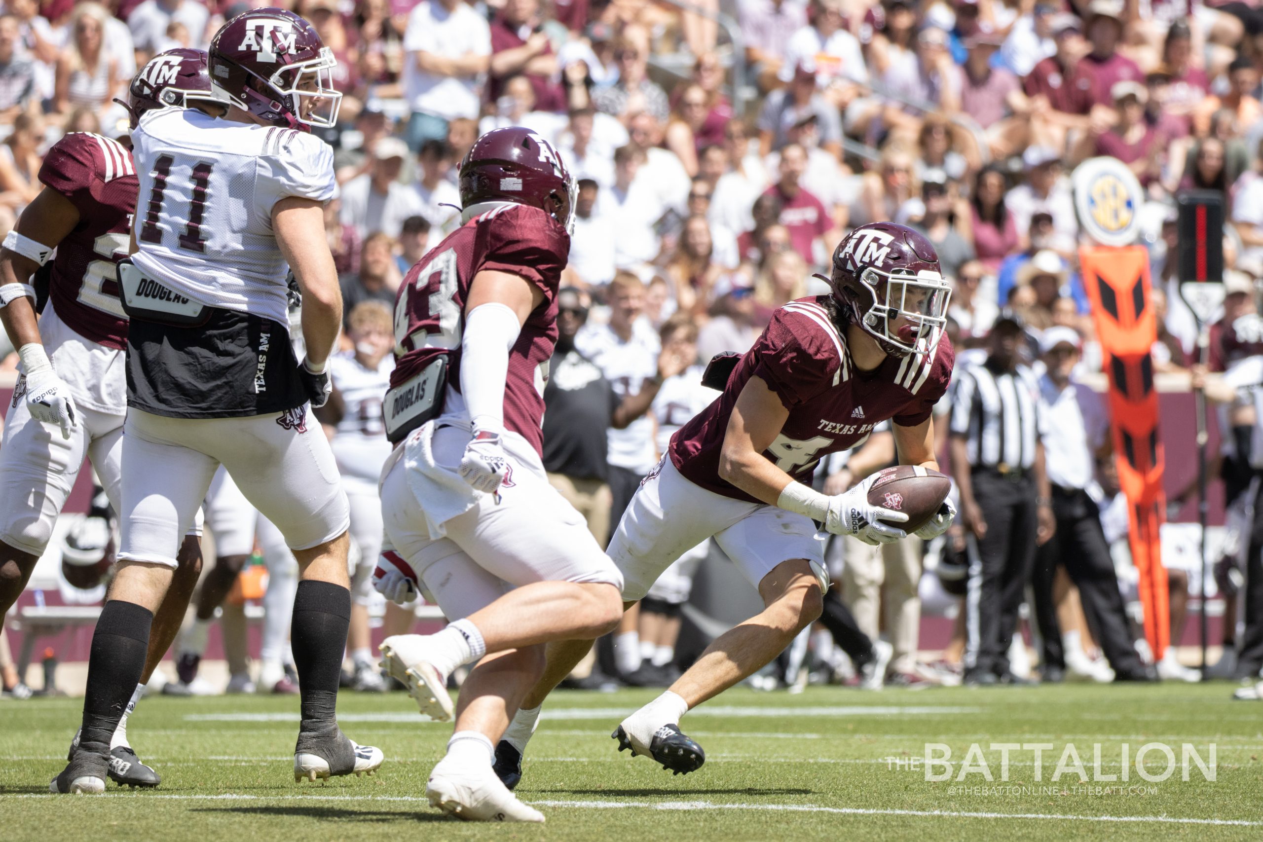 GALLERY: Football vs. Maroon and White