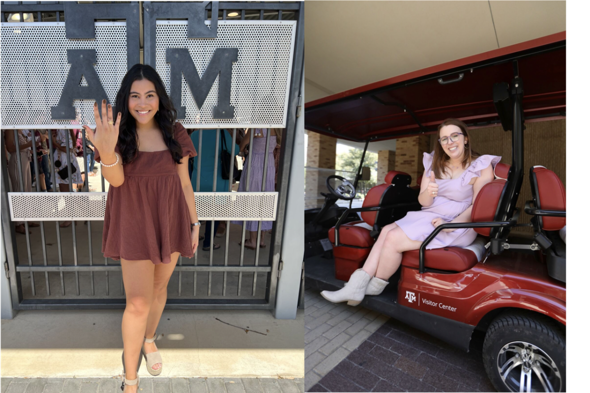 <p>Psychology junior <strong>Kathryn Miller</strong> (left) will serve as The Battalion's summer editor-in-chief, and English junior <strong>Michaela Rush</strong> (right) will be the editor-in-chief for the 2022-23 academic year. </p>