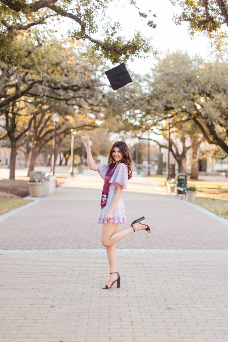 Opinion columnist Kaelin Connor is graduating from Texas A&M with a Bachelor’s in Psychology on Friday, May 13 at 4 p.m. 