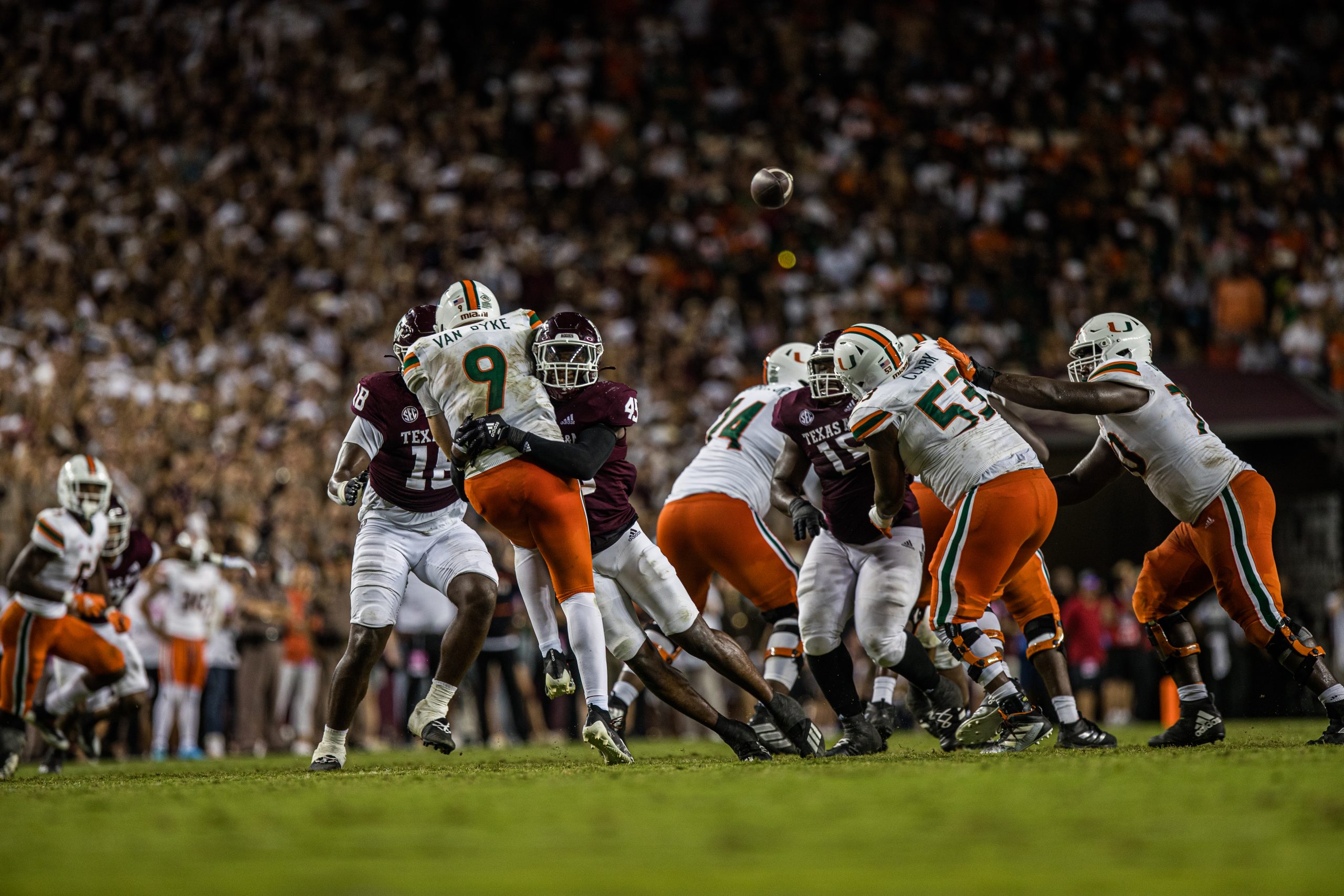 GALLERY: Football vs. Miami