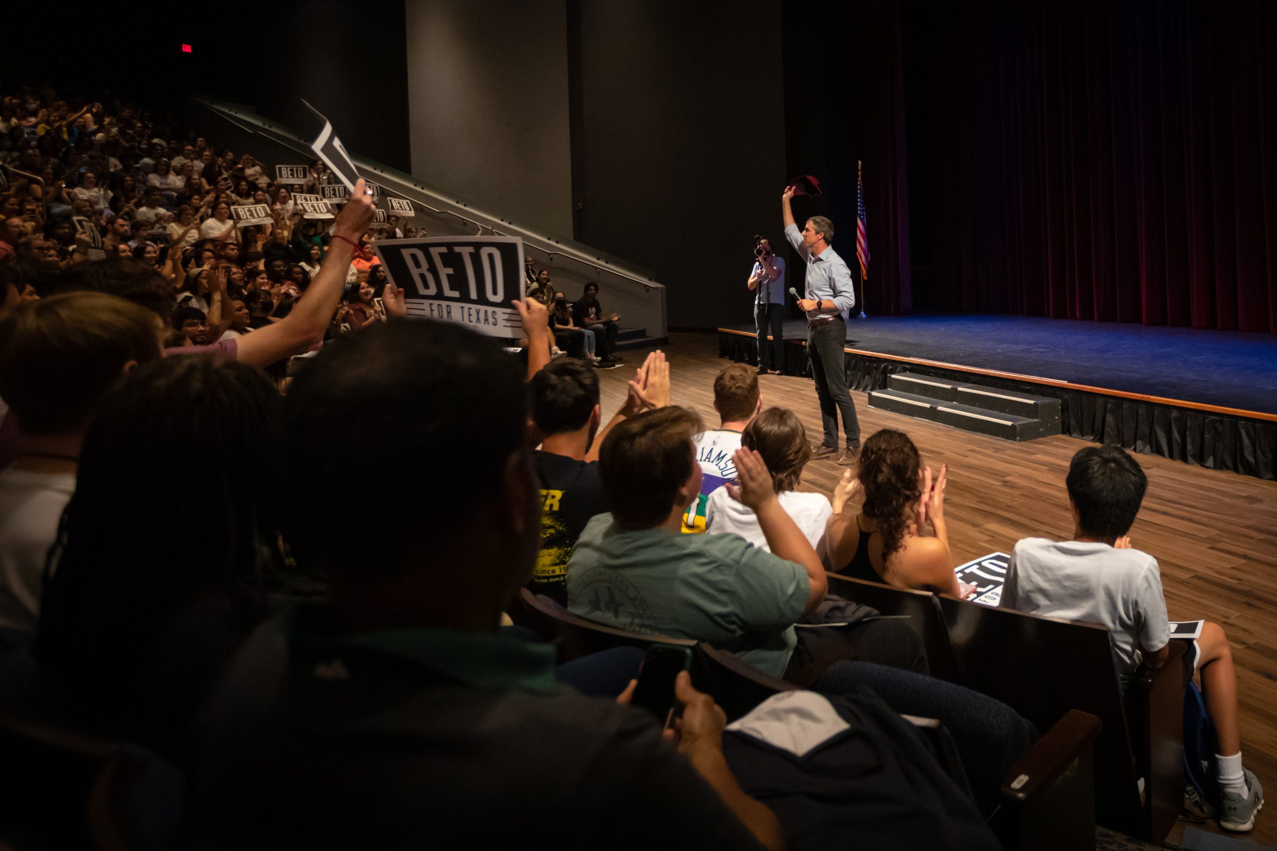 COVERAGE: Beto O'Rourke visits Texas A&M