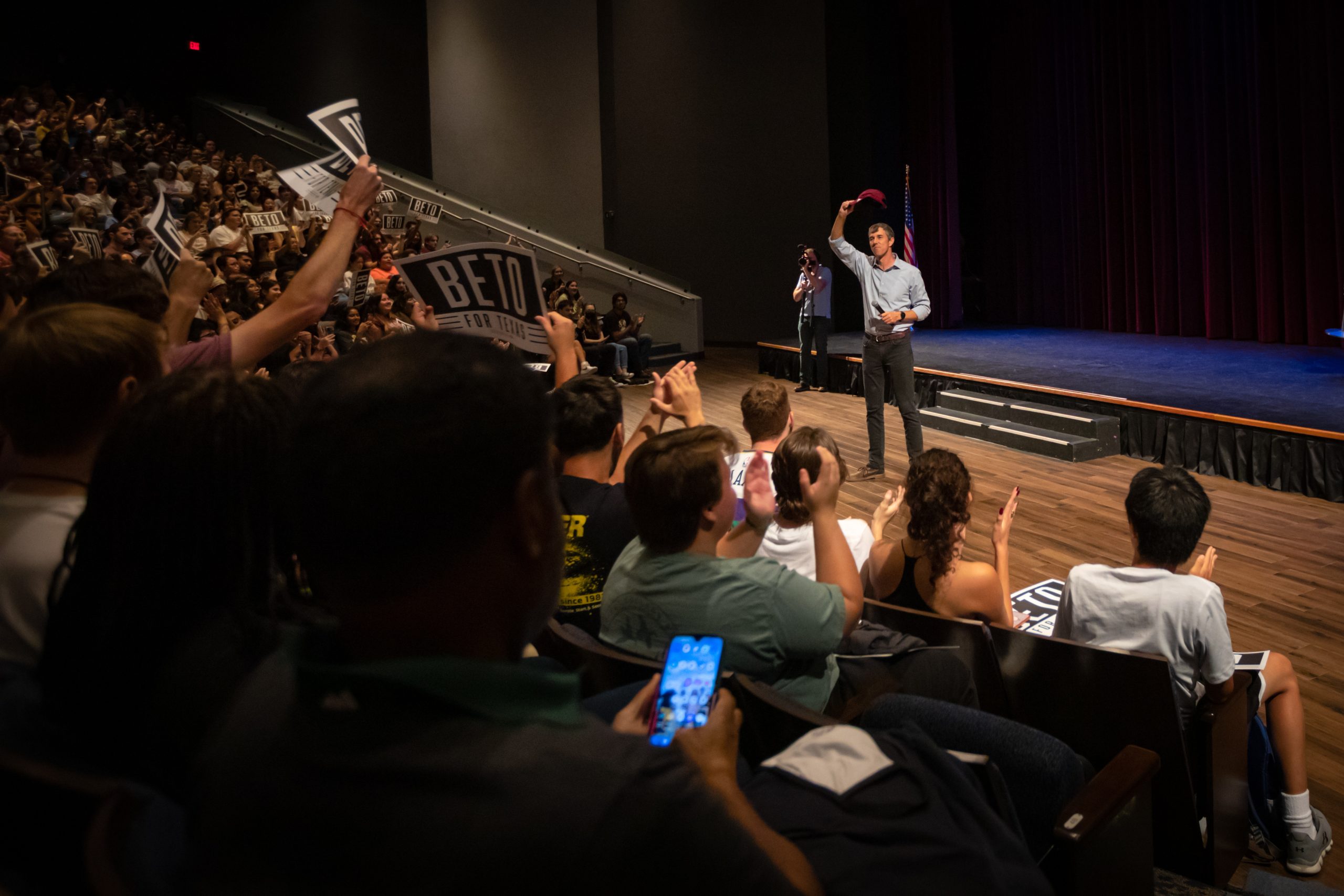 COVERAGE: Beto O'Rourke visits Texas A&M