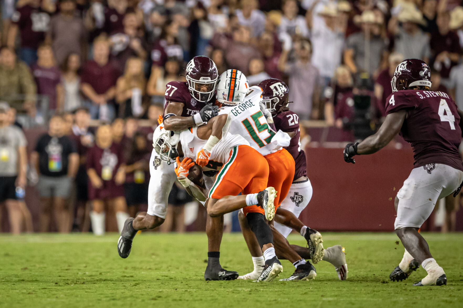 GALLERY: Football vs. Miami