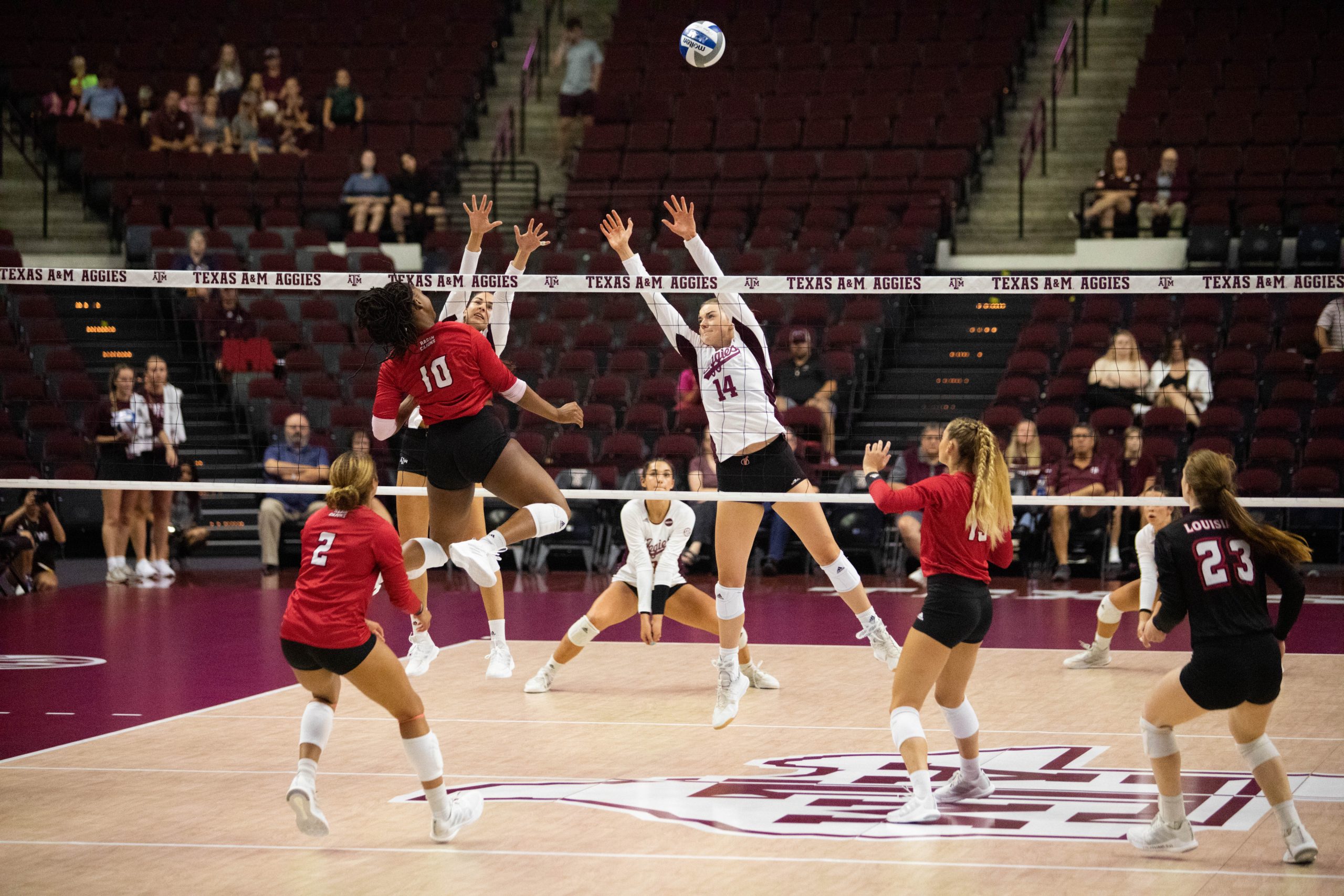 GALLERY%3A+Volleyball+vs.+Louisiana