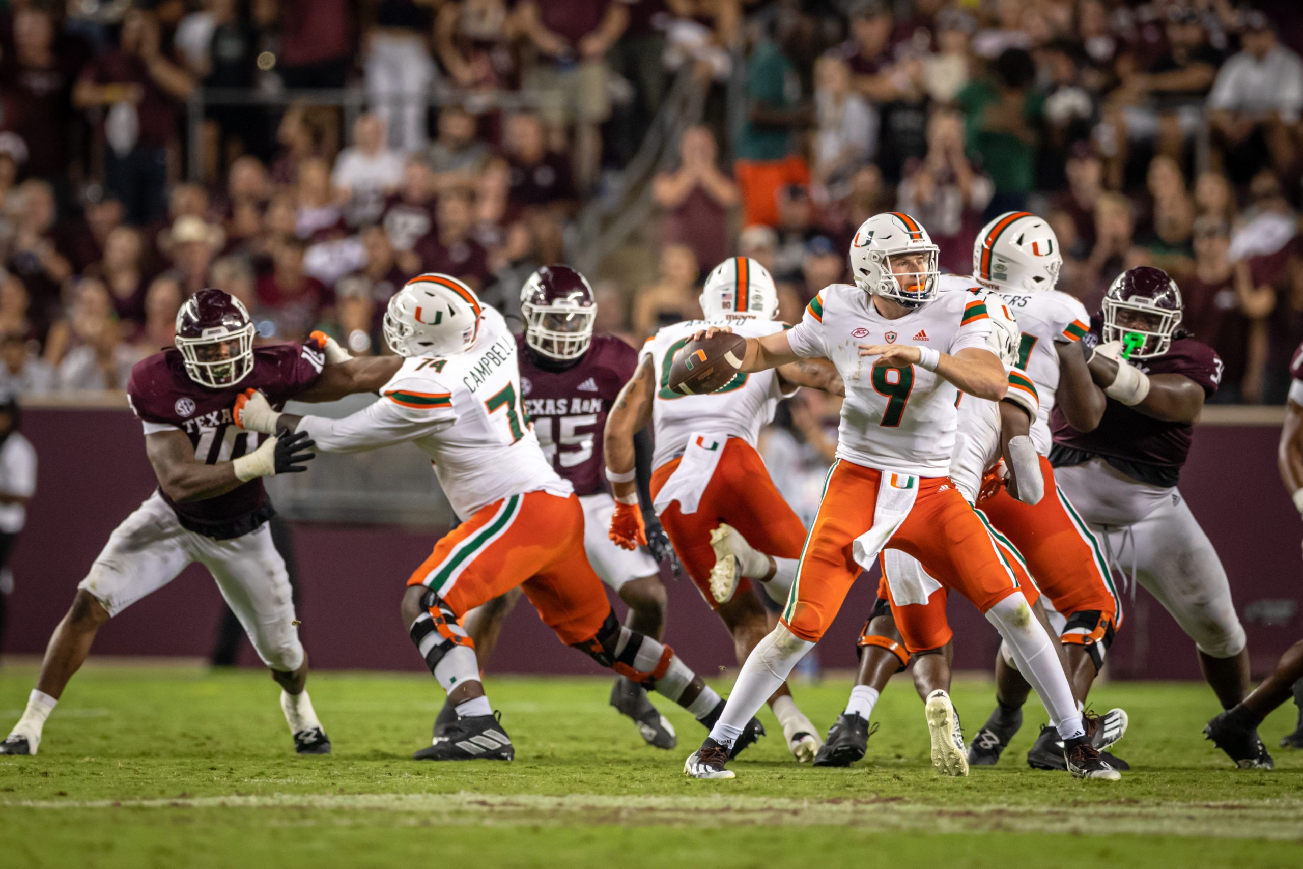 GALLERY: Football vs. Miami