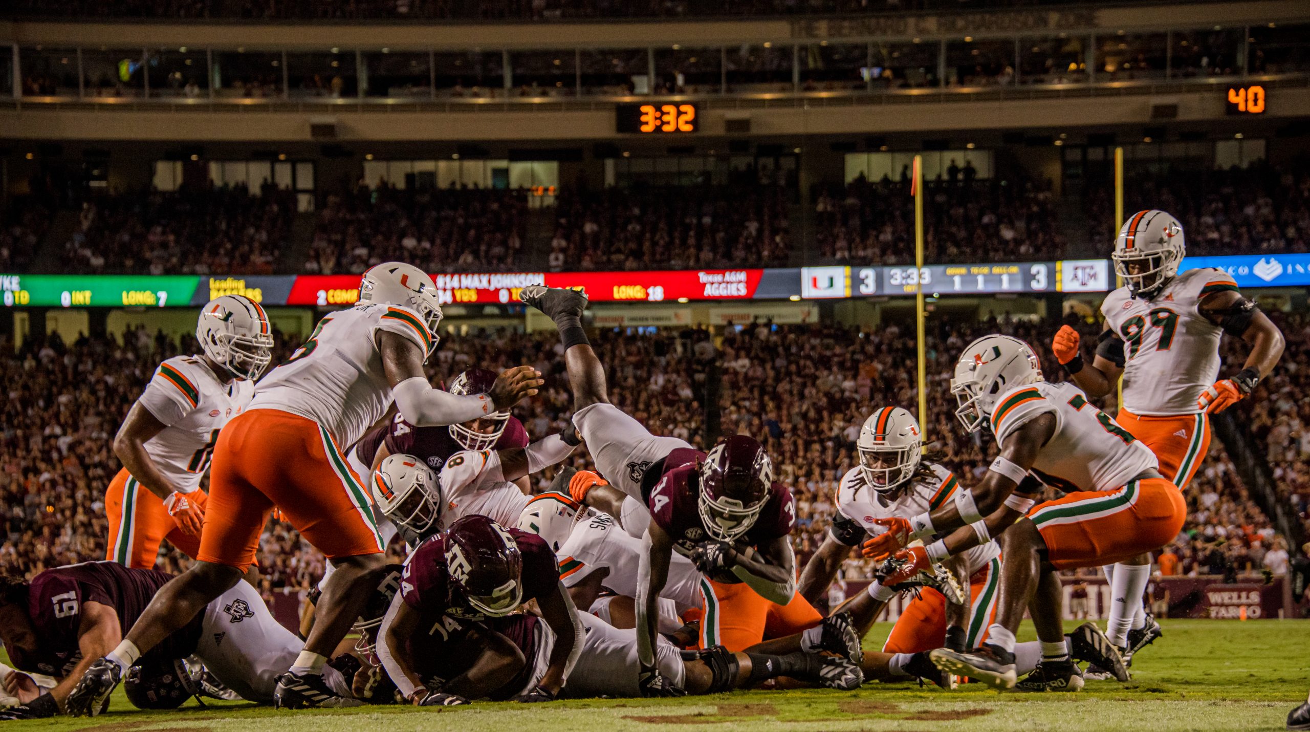 GALLERY: Football vs. Miami