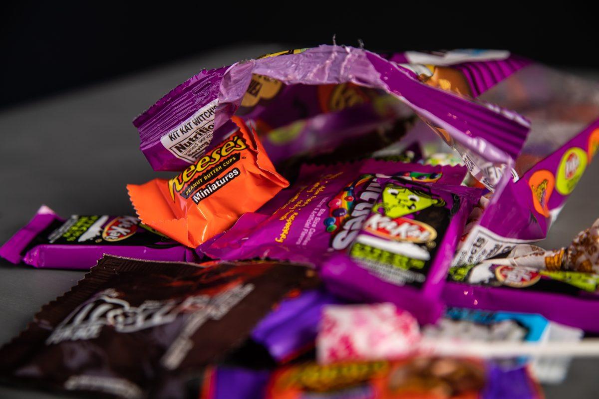 A variety bag of Halloween candy on Thursday, Oct. 27, 2022.