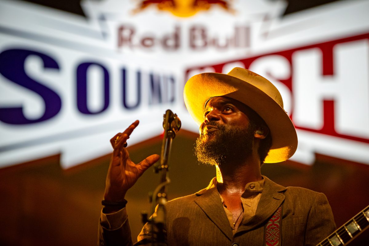 Gary Clark Jr. performs on stage during the Red Bull SoundClash Houston at the 713 Music Hall on Thursday, Nov. 10, 2022.