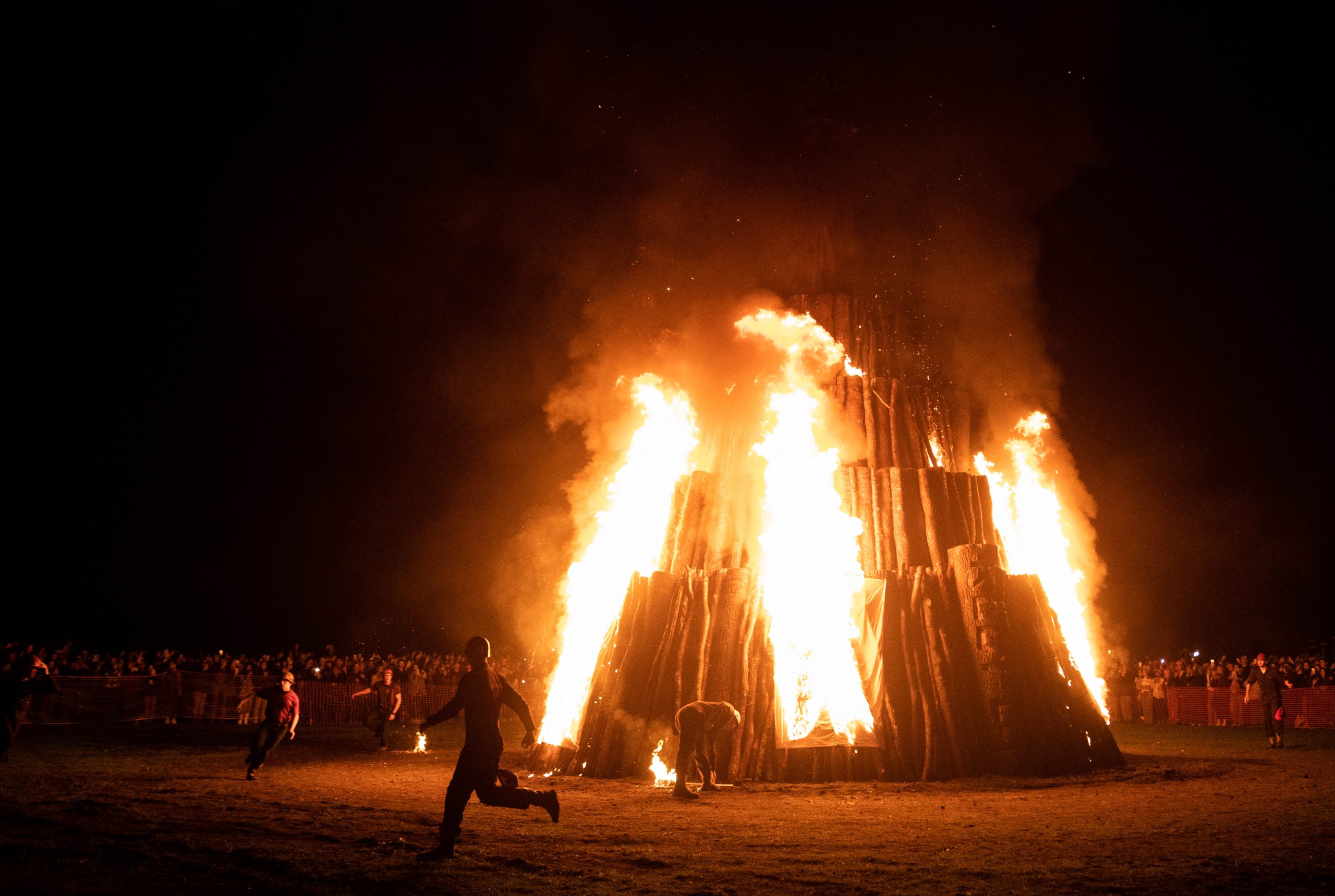 COVERAGE: Student Bonfire burn 2023