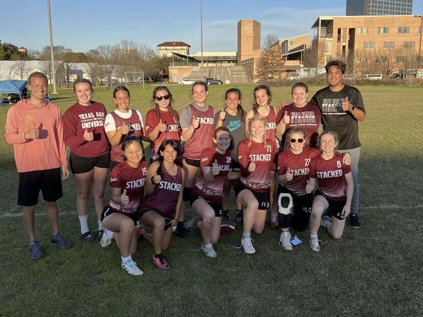 Texas A&M Women’s Ultimate Team finished 4-2 in the D1 division at the Antifreeze Tournament at Rice University on Thursday, Feb. 2, 2023.