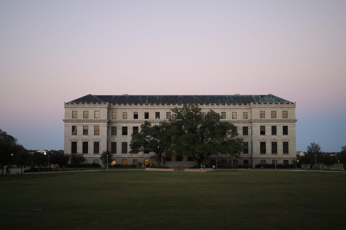 Texas A&M administration building as seen on Oct. 11, 2023. 