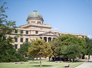 The Academic Building on Thursday, July 27, 2023.