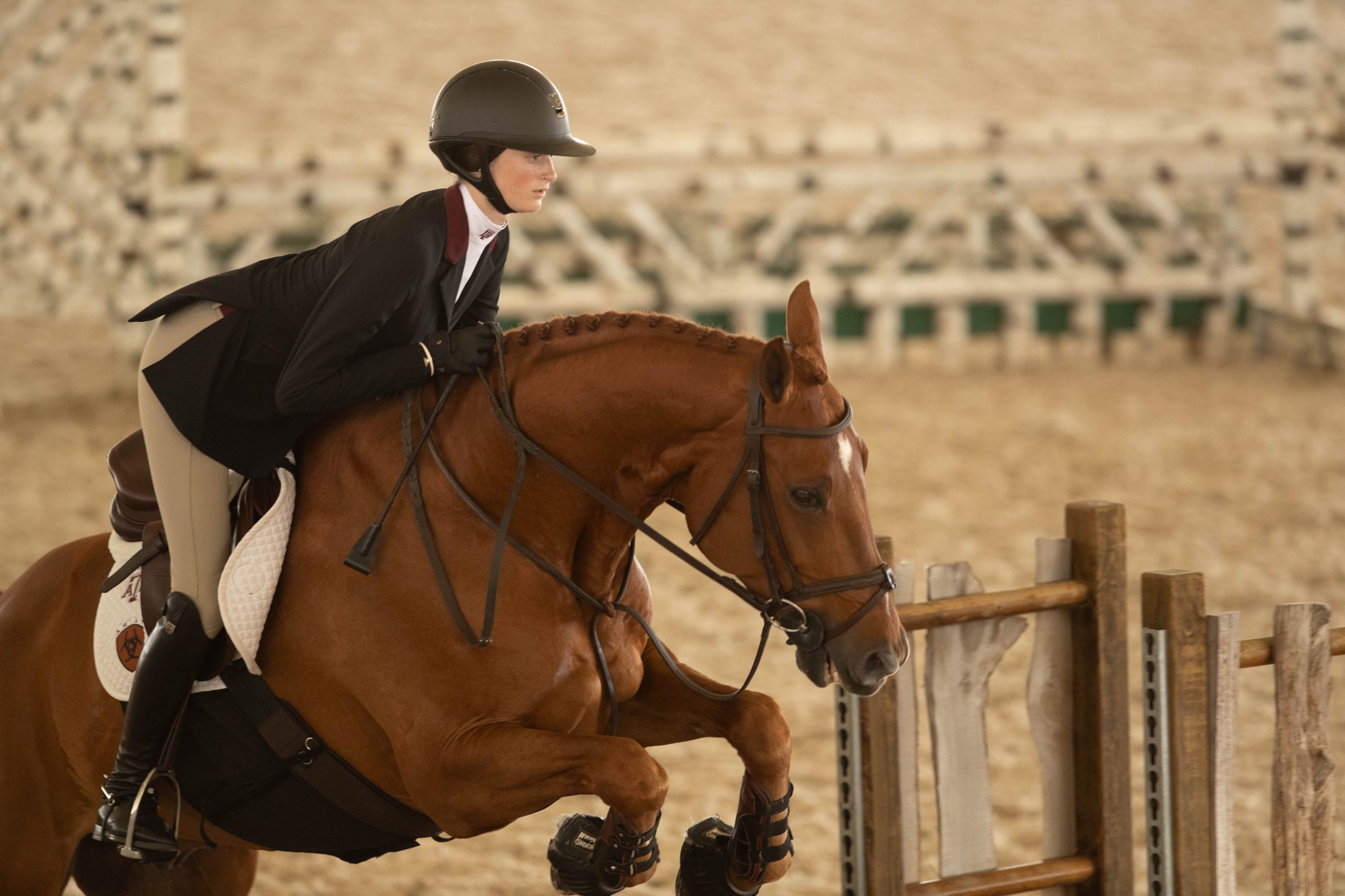 GALLERY%3A+Equestrian+Maroon+%26+White+Scrimmage