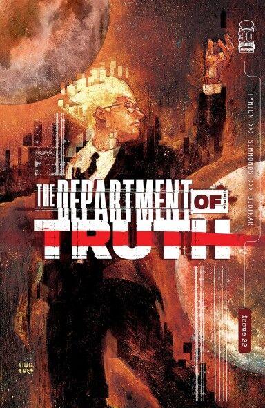 Art Critic Max Bloom reviews The Department of Truth and the human cost of conspiracy. 