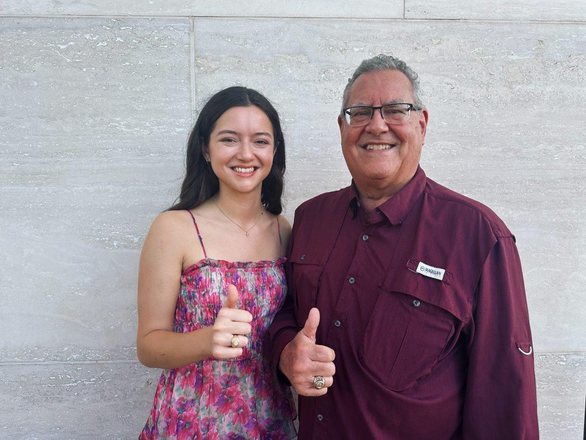 Life & Arts editor Anna Deardorff received her Aggie Ring at the Clayton W. Williams, Jr. Alumni Center on Friday, Sept. 29 at 9:30 a.m.
