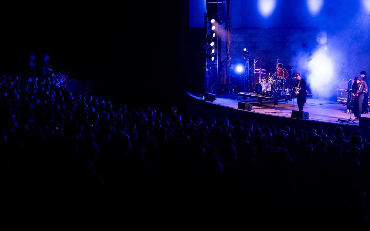 Lovely the Band during Aggie Island Party on Saturday Mar. 23rd, 2024, at Wolf Pen Creek Amphitheater.