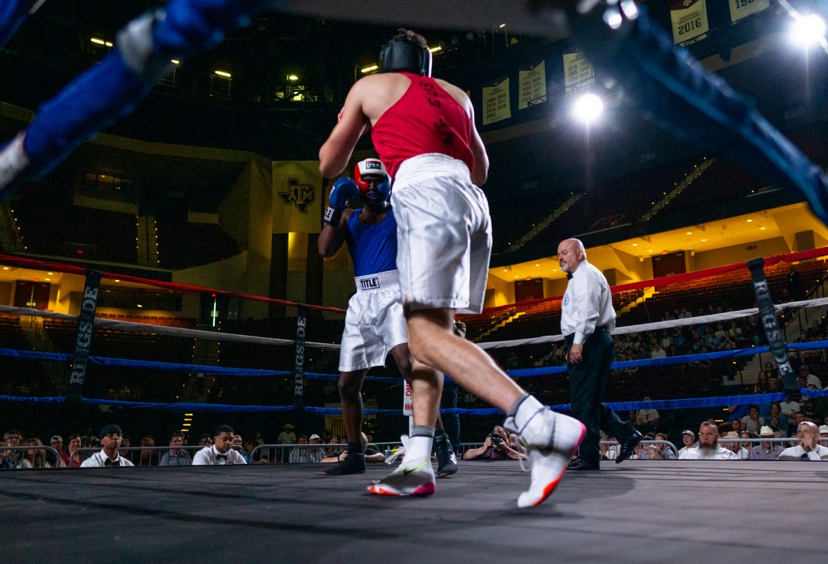 Light Heavyweight fighters Jake Young and Glenn Peacock during Farmers Fight Night, on Thursday, Apr. 4th, 2024, at Reed Arena.