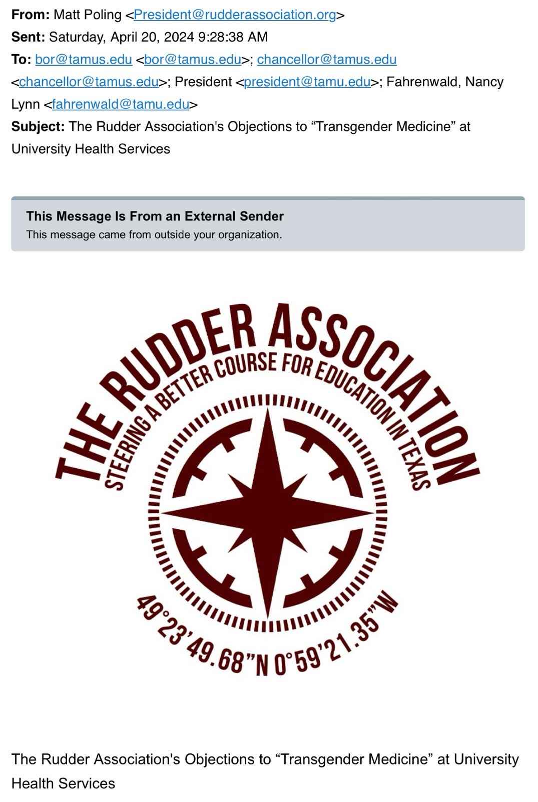 Rudder+Association+members+advocated+to+remove+gender-affirming+care+from+A%26M